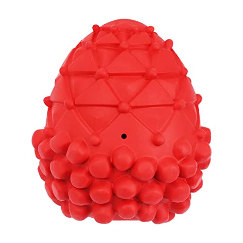 Anoudon Unzerstörbares Tough Durable Naturkautschuk Zähne Reinigung Spielzeug, Pinecone Hund Kau Spielzeug Gummi Kau Spielzeug Interaktive Hund Behandlung Welpen Dental Clean Ball von Anoudon