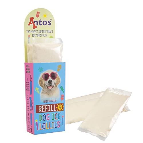 3X Pulver zum nachfüllen für Hunde EIS Lollies von Antos