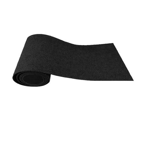 Anttyscar Katzenkratzmatte für Katzenwand 30x100cm,Kratzmatte für Katzen, Selbstklebend Kratzmatte Katze, DIY Trimmbarer Teppich Matte Pad Katzenkratzbretter, Katzenteppich für Kratzbaum(Schwarz) von Anttyscar