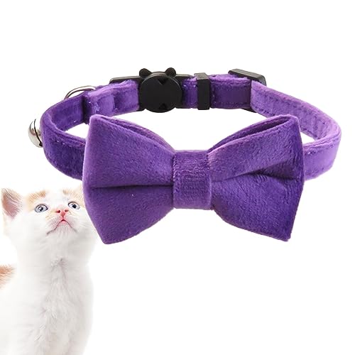 Anulely Fliegehalsband für Hunde | Verstellbares Katzenhalsband mit Abnehmbarer Glocke - Haustierbedarf für Outdoor-Aktivitäten für Fotografie, Hochzeit, Zuhause, Spazierengehen, Reisen von Anulely