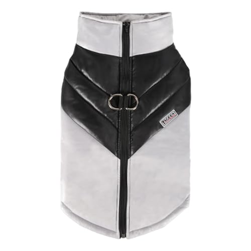 Hunde-Wintermantel, Baumwolle, warme Hundejacken, Weihnachts-Hundeweste, kleine Hundejacke mit 2 D-Ringen, Hundepullover mit Reißverschluss für Weihnachten Hunde-Wintermantel, Baumwolle, warme Hundejacken, Weihnachts-Hundeweste, kleine Hundejacke mit 2 D-Ringen, Hundepullover mit Reißverschluss für Weihnachten von Anulely
