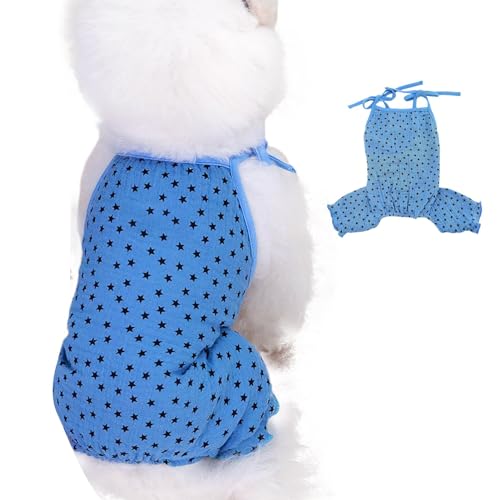 Sommerkleid für Hunde, T-Shirt für Hunde, Haustierkleidung, T-Shirt in Sternform, atmungsaktive Kleidung für Welpen, Hundekleidung für Mädchen, Sommerkleid für Hunde, T-Shirt für Hunde, Haustierkleidung, T-Shirt in Sternform, atmungsaktive Kleidung für Welpen, Hundekleidung für Mädchen, von Anulely