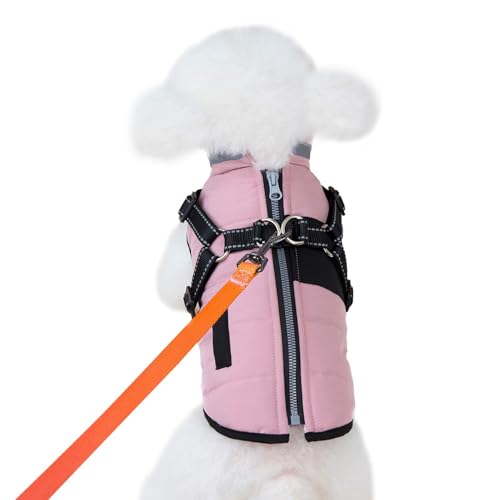 Winterkleidung für Hunde, warmer, wasserdichter Hundemantel, Winterjacke, Haustierbedarf, Polarfleece, für kaltes Wetter, Hundekleidung für mittelgroße Hunde Winterkleidung für Hunde, warmer, wasserdichter Hundemantel, Winterjacke, Haustierbedarf, Polarfleece, für kaltes Wetter, Hundekleidung für mittelgroße Hunde von Anulely