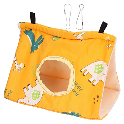 Aoaoy Pet Bird Nest Hängematte Warm Soft Hanging Cave Haus Dreieckige Papagei Kuscheln Hütte Zelt Bett Heimtierbedarf Vögel Käfig Spielzeug von Aoaoy