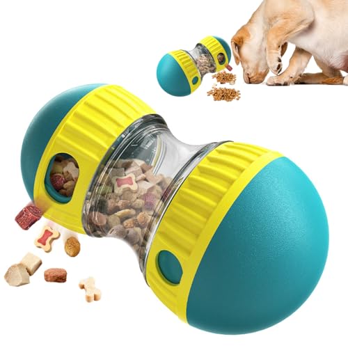 Aohcae Rolling Feeder Hundespielzeug, Hundespielzeug Intelligenz Unzerstörbar Slow Feeder für Hunde Schleckball für Hunde Futterball für Hunde von Aohcae