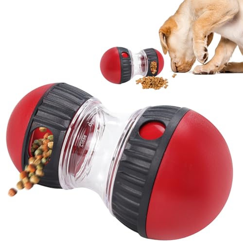 Aohcae Rolling Feeder Hundespielzeug, Hundespielzeug Intelligenz Unzerstörbar Slow Feeder für Hunde Schleckball für Hunde Futterball für Hunde von Aohcae