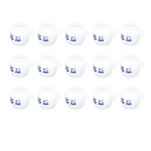 Aoveew 15PCS Bird Feed Cup Convenient Bird Feeder Dish for Easy Bird Watching (L) von Aoveew