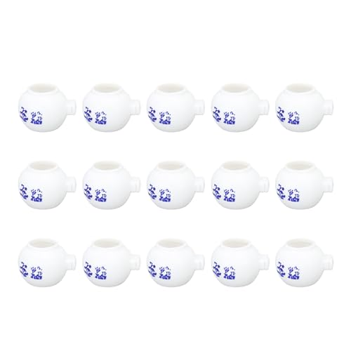 Aoveew 15PCS Bird Feed Cup Convenient Bird Feeder Dish for Easy Bird Watching (Small) von Aoveew