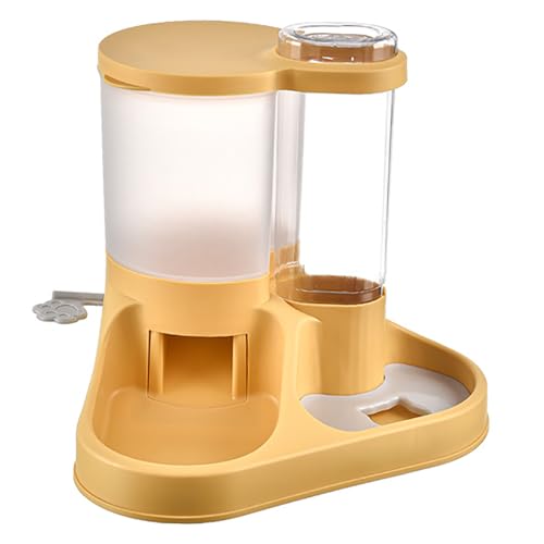 Aoveew Automatic Dog Cat Feeder Waterer Multifunktional Haustiernahrung Wasserspender für alle Größen von Aoveew