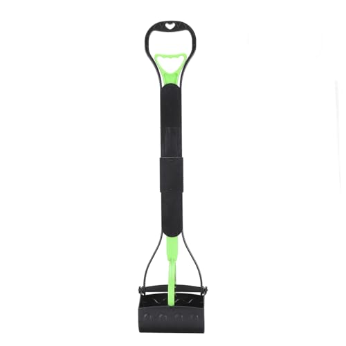 Aoveew Faltbarer Hund Pooper Scoop Premium Lang Griff Pet Poop Scooper für mühelose Aufräumarbeiten von Aoveew