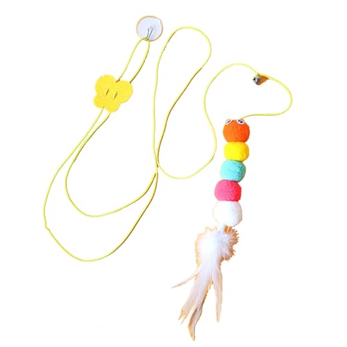 Aoveew Hanging Cat Feather Toy Interactive Self Self -Türspielzeug für endlosen Spaß und Bewegung von Aoveew