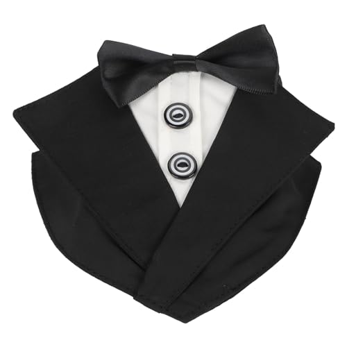 Aoveew Hund Smokana Bandana Elegante formelle Bowtie Kragen Hochzeitsfeier Gentleman Szene (Metro) von Aoveew