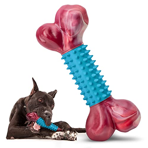 Apasiri Tough Dog Toys for Aggressive Chewers Large Dogs Nylon and Rubber Dog Toys Medium Puppy Chew Toys Teething chew Toys von Apasiri