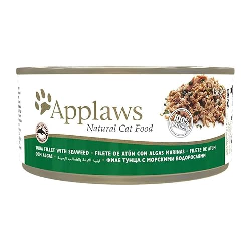 APPLAWS Cat ATUN-Dose mit Algen, 24 x 156 g von Applaws