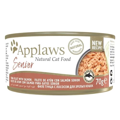 APPLAWS Cat Senior Dose ATUN und Lachs, 24 x 70 g von Applaws