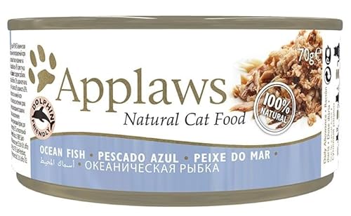 APPLAWS Katze Fischdose 24 x 70 g von Applaws