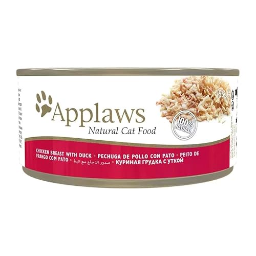 APPLAWS Katzendose, Huhn und Ente, 24 x 156 g von Applaws