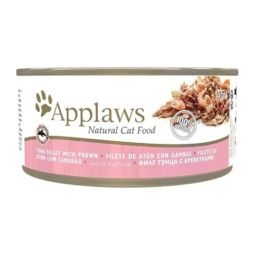 APPLAWS Katzendose ATUN und Gamba, 24 x 156 g von Applaws