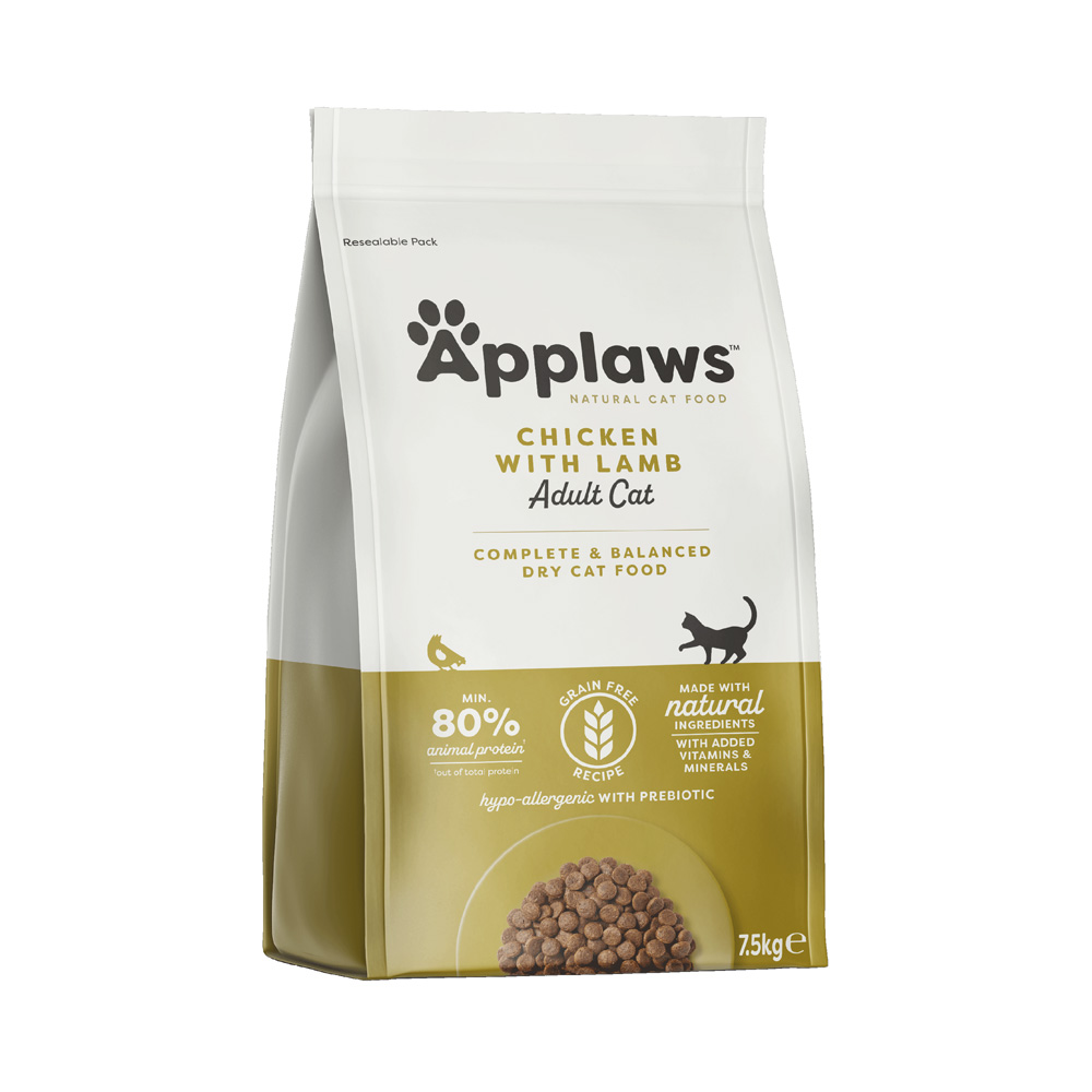 Applaws Adult Huhn mit Lamm - Sparpaket: 2 x 7,5 kg von Applaws