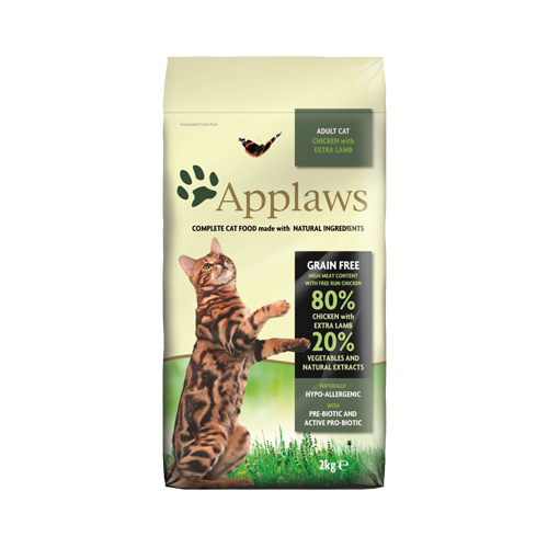 Applaws Adult Katzenfutter - Huhn & Lamm - 2 kg von Applaws