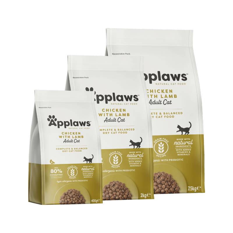 Applaws Adult Katzenfutter - Huhn & Lamm - 2 kg von Applaws