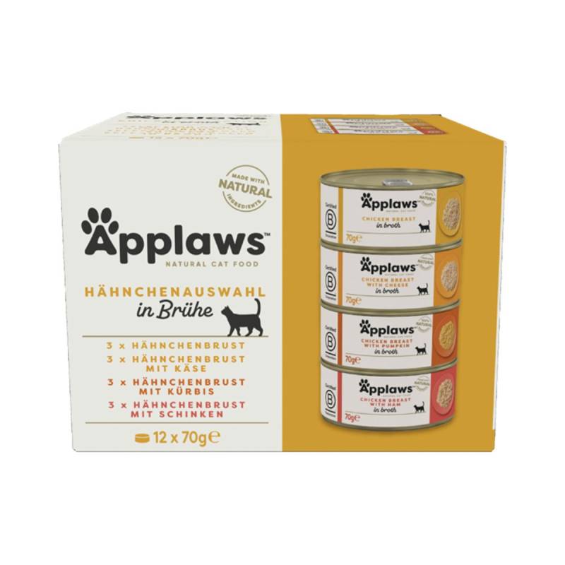 Applaws Cat Chicken Collection 12x70g von Applaws