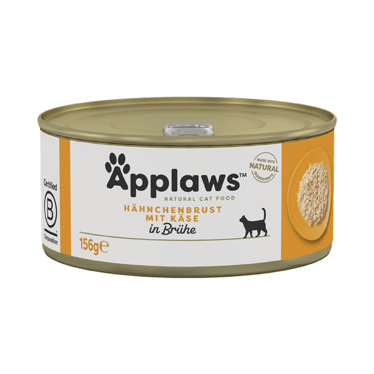 Applaws Cat Hühnchenbrust & Käse 24x156g von Applaws