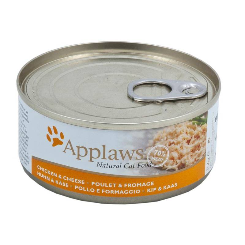 Applaws Cat Hühnchenbrust & Käse 24x156g von Applaws