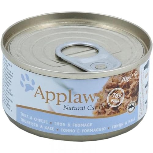 Applaws Cat Lata 70g Atún Con Queso (24uds) von Applaws