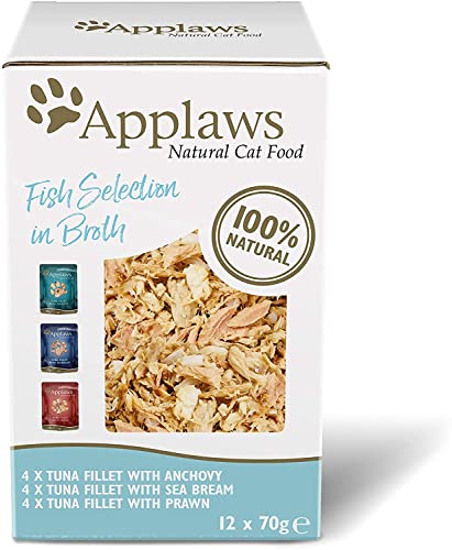 Applaws Cat Pouch Multipack 12x70g Fish Selection von Applaws