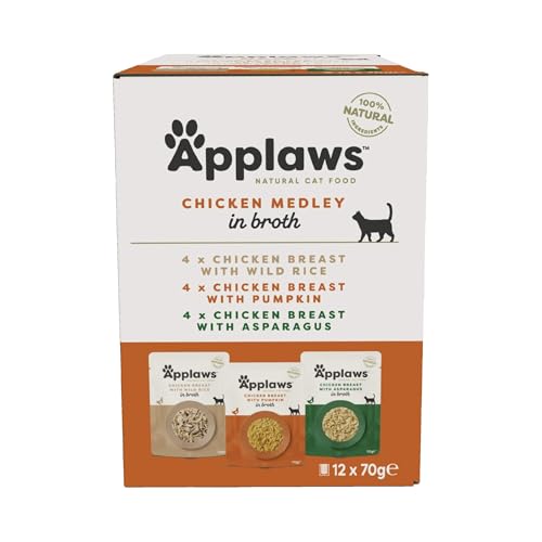 Applaws Cat Pouch Multipack 12x70g Chicken Selection von Applaws