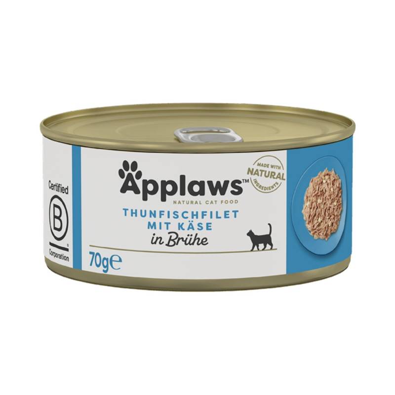 Applaws Cat Thunfischfilets & Käse 24x70g von Applaws