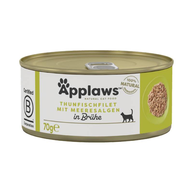 Applaws Cat Thunfischfilets & Meeresalgen 24x70g von Applaws