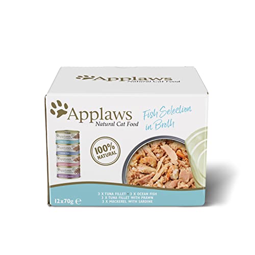 Applaws Cat Tin 4x70g Multipack Fish Selection Applaws Cat Tin 4x70g Multipack Fish Selection von Applaws