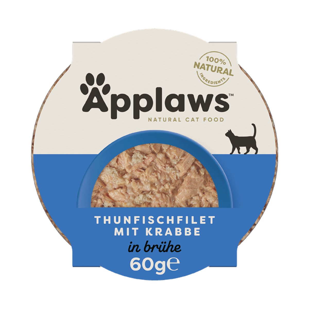 Applaws Cat köstlicher Thunfisch mit Krabbe 10x60g von Applaws