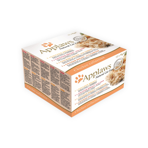 Applaws Chicken Collection Katzenfutter - Dosen - 12 x 70 g von Applaws