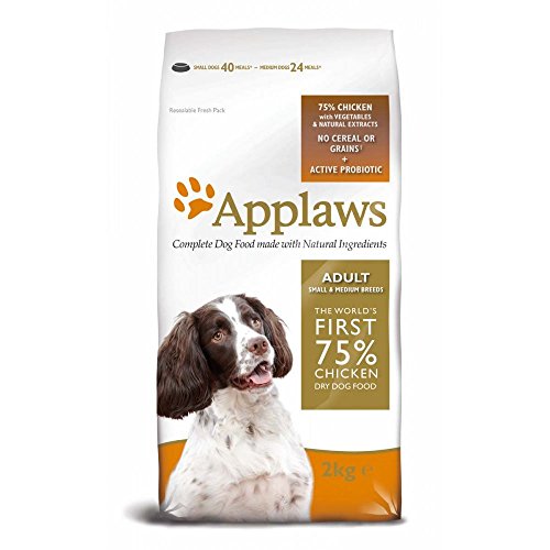 Applaws Natural Grain Free Dry Dog Food Lamm Geschmack für kleine und mittlere erwachsene Hunde 1 x 7,5 kg Beutel von Applaws