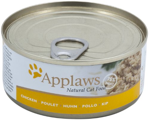 Applaws Katze Dose Hhnchenbrust, 24er Pack (24 x 156 g) von Applaws