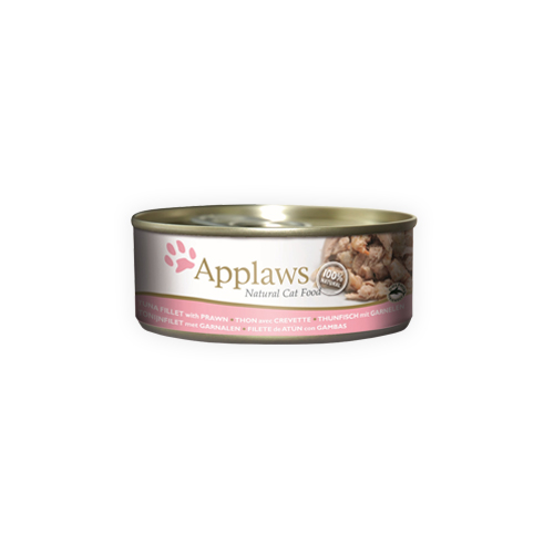 Applaws Katzenfutter - Dosen - Tuna Fillet & Prawn - 24 x 70 g von Applaws