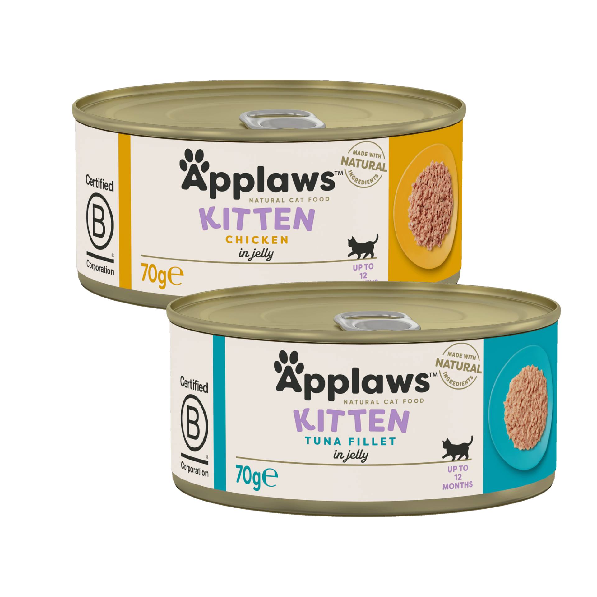 Applaws Kittenfutter - Dosen - Thunfisch - 24 x 70 g von Applaws