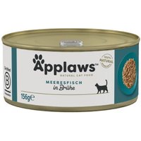 Applaws Nassfutter Katze Adult in Brühe Seefisch 48x156 g Applaws Nassfutter Katze Adult in Brühe Seefisch 48x156 g von Applaws
