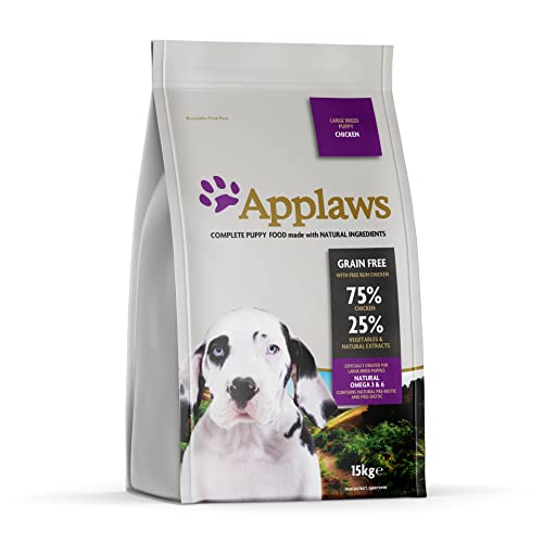 Applaws Natural Complete Dry Puppy Food Large Breed Chicken 15 kg von Applaws