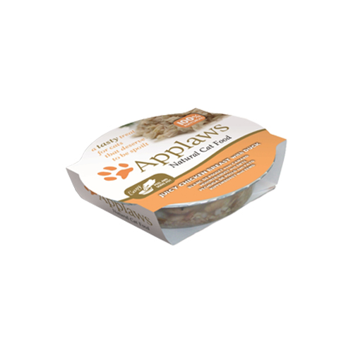 Applaws Pots Katzenfutter - Schälchen - Chicken Breast & Duck - 10 x 60 g von Applaws