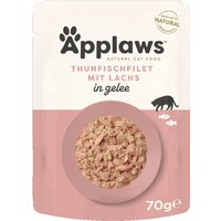 Applaws Pouch in Jelly 16 x 70 g - Thunfisch mit Lachs von Applaws