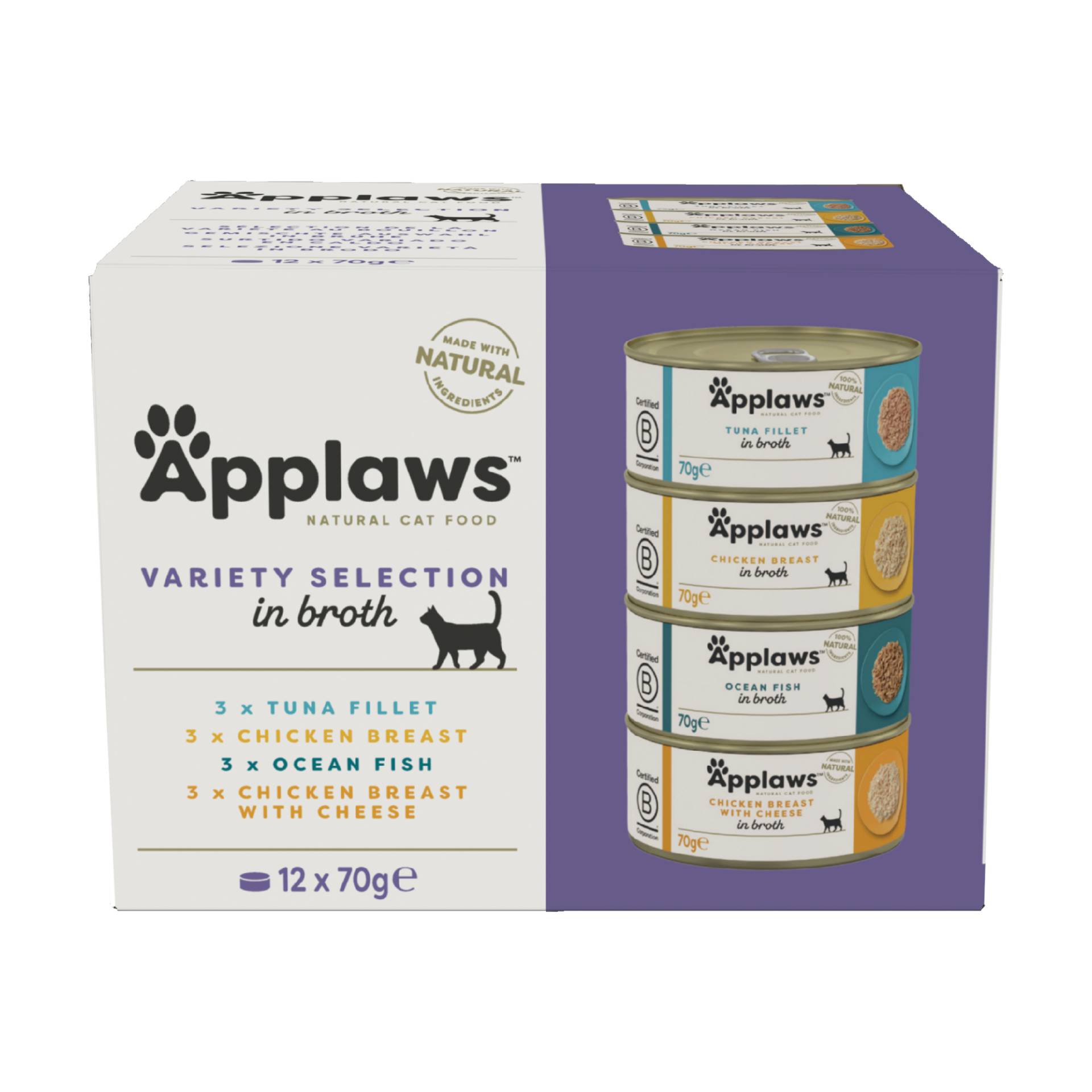 Applaws Supreme Collection Katzenfutter - Dosen - 12 x 70 g von Applaws