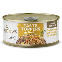 Applaws Taste Toppers in Brühe 6 x 156 g - Huhn mit Gemüse von Applaws