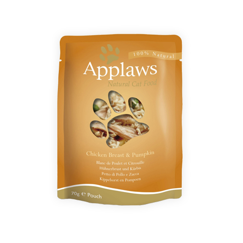 Applaws in Broth Katzenfutter - Frischebeutel - Chicken Breast & Asparagus - 12 x 70 g von Applaws