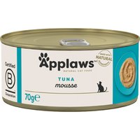 Sparpaket Applaws Mousse 24 x 70 g - Thunfisch von Applaws