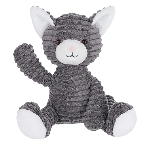 Apricot Lamb Corduroy Katze Plüsch Spielzeug Plüschtier für Mädchen, Jungen & Babys Flauschiger Stofftier zum Spielen, Sammeln & Kuscheln Gemütliches Schmusetier Plüsch Katze von Apricot Lamb