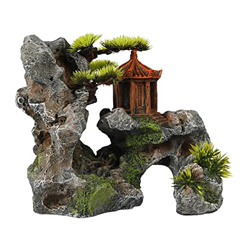 Aqua Della, Dekoration für Aquarium, Schalenblasenwirkung S - 12,5 x 11,5 x 8 cm, in Polyesterharz, ungiftig und neutral, für frisches und gesalzenes Wasseraquarium geeignet von Aqua Della